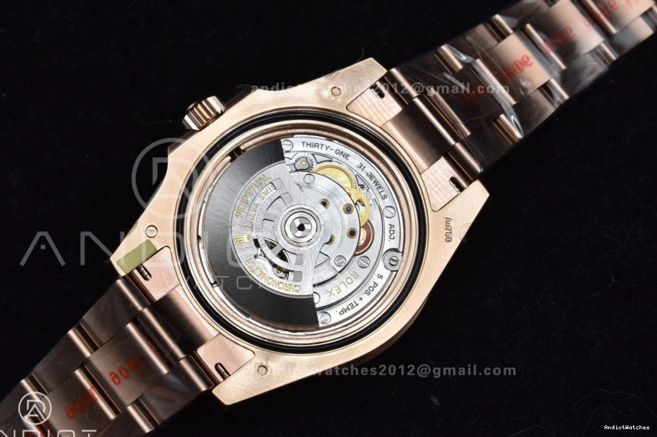 Edition CHNR WrinkleFree 864 SH3285 New on GMT ARF Master II 1:1 Best CHS SS RG 904L 126715 Bracelet 0308
